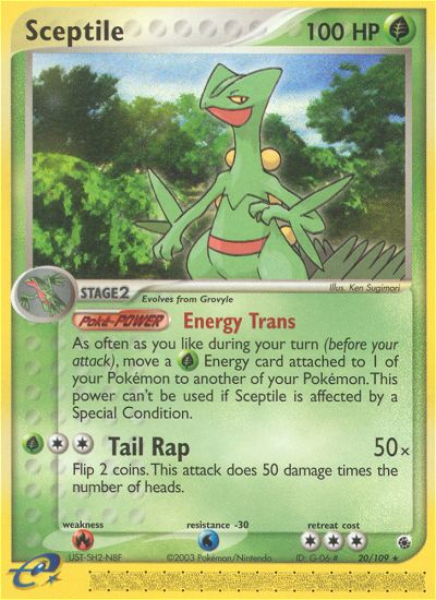 Sceptile (20/109) [EX: Ruby & Sapphire] | Exor Games Dartmouth