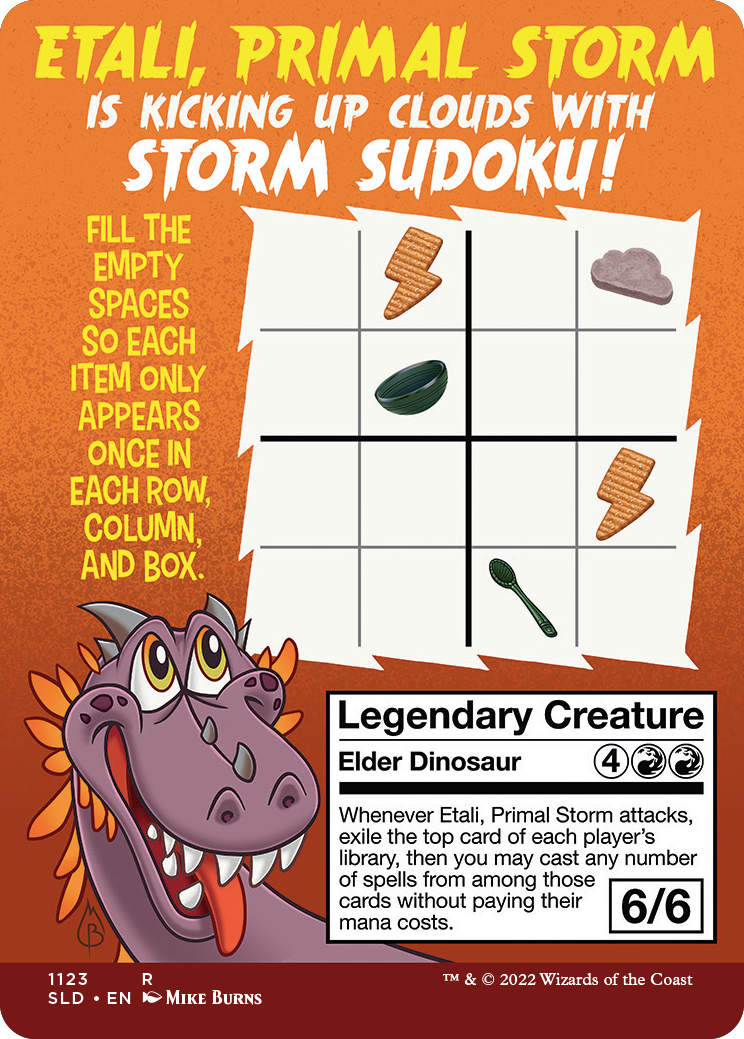 Etali, Primal Storm (Borderless) [Secret Lair Drop Series] | Exor Games Dartmouth