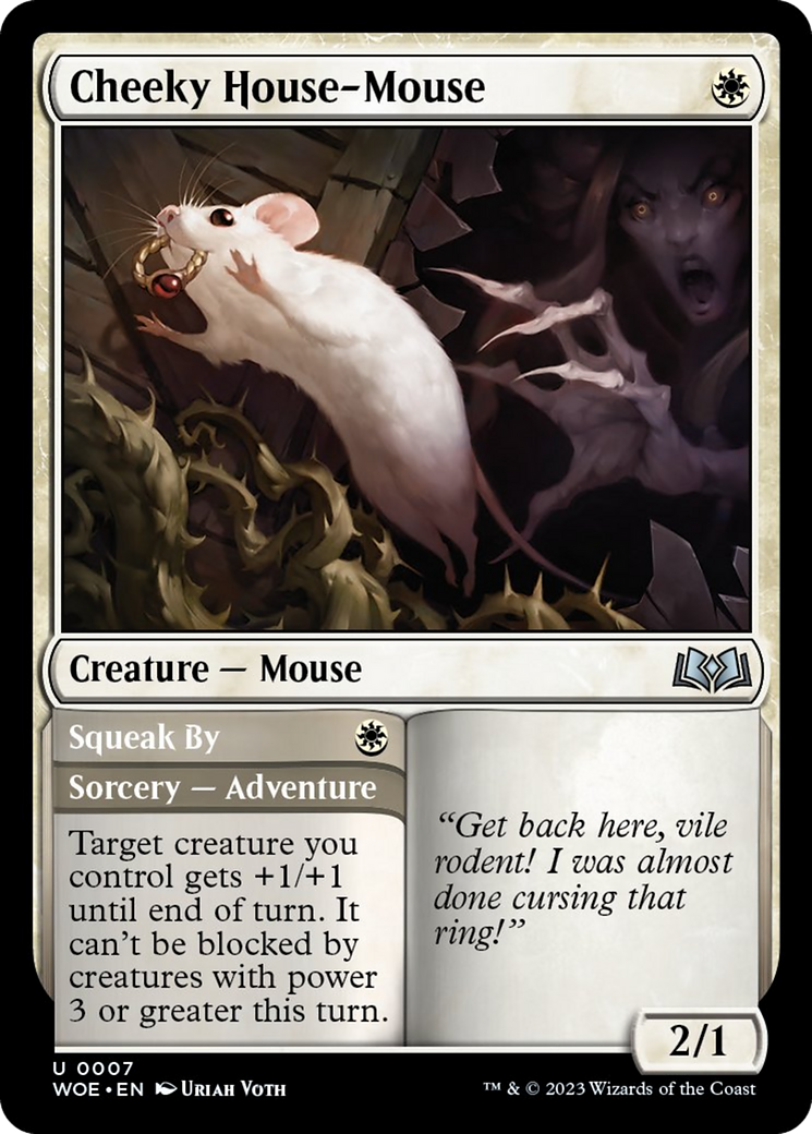 Cheeky House-Mouse [Wilds of Eldraine] | Exor Games Dartmouth