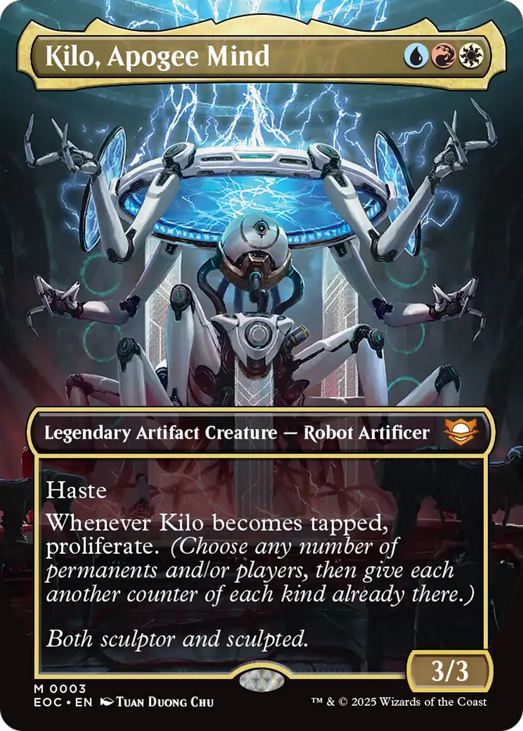 Kilo, Apogee Mind (Borderless) [Edge of Eternities Commander] | Exor Games Dartmouth