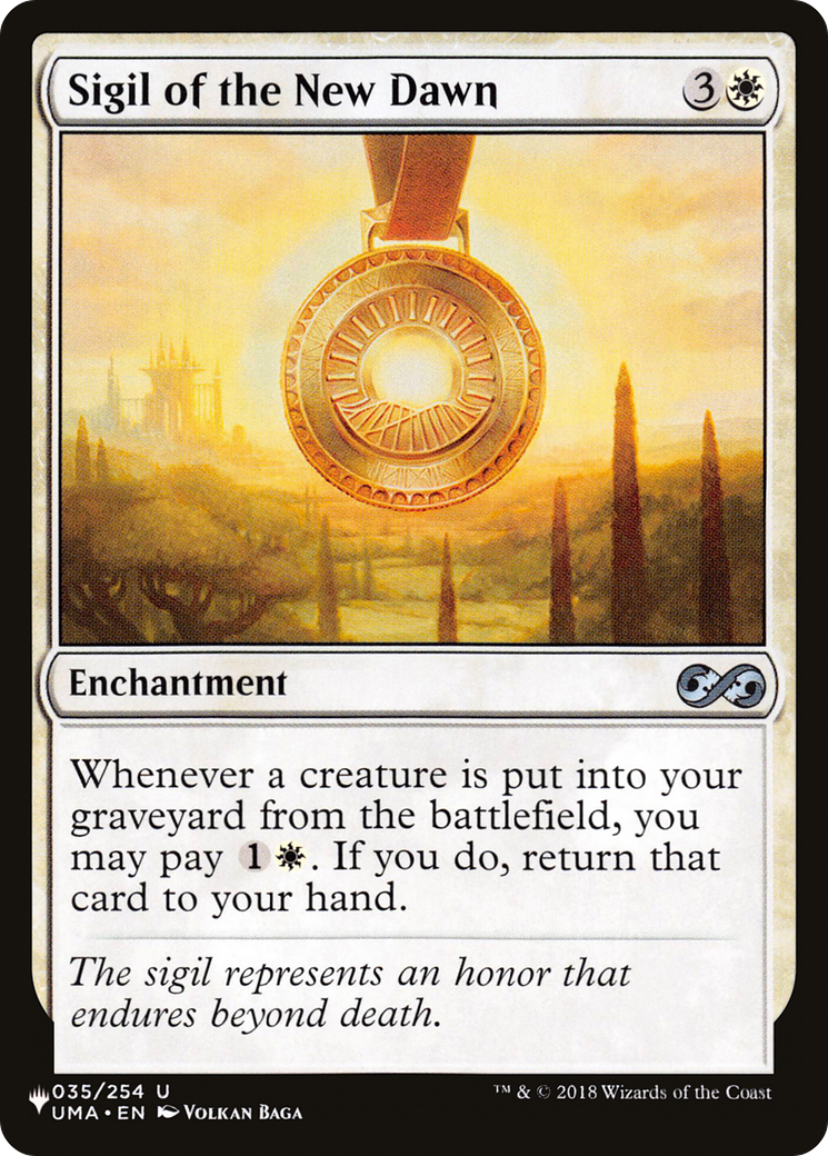 Sigil of the New Dawn [The List] | Exor Games Dartmouth