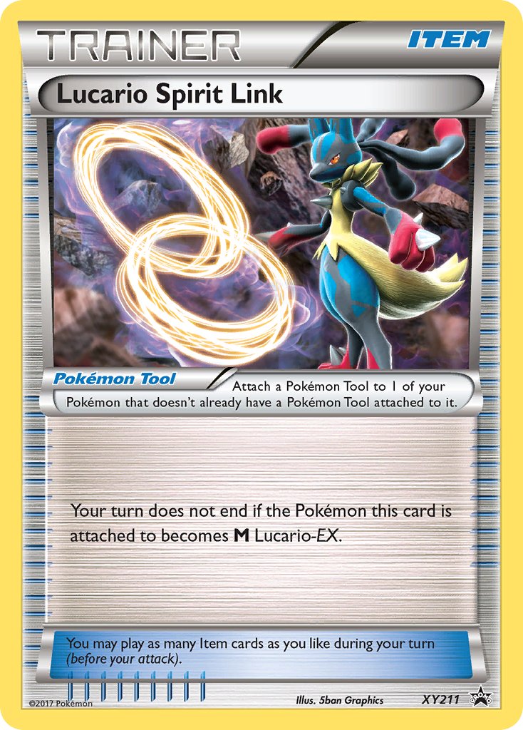 Lucario Spirit Link (XY211) [XY: Black Star Promos] | Exor Games Dartmouth