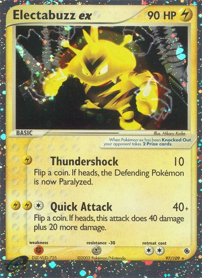 Electabuzz ex (97/109) [EX: Ruby & Sapphire] | Exor Games Dartmouth