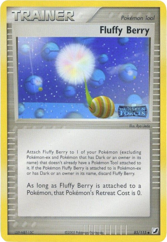Fluffy Berry (85/115) (Stamped) [EX: Unseen Forces] | Exor Games Dartmouth