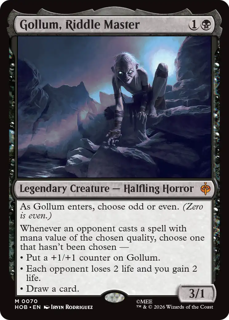 Gollum, Riddle Master [The Hobbit] | Exor Games Dartmouth