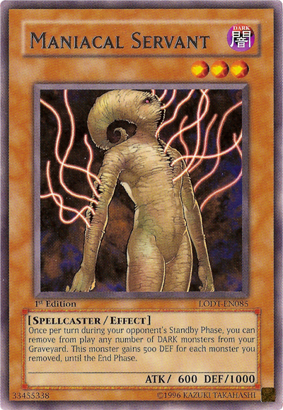 Maniacal Servant [LODT-EN085] Rare | Exor Games Dartmouth