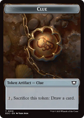 Copy // Clue Double-Sided Token [Edge of Eternities Commander Tokens] | Exor Games Dartmouth
