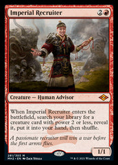 Imperial Recruiter (Foil Etched) [Modern Horizons 2] | Exor Games Dartmouth