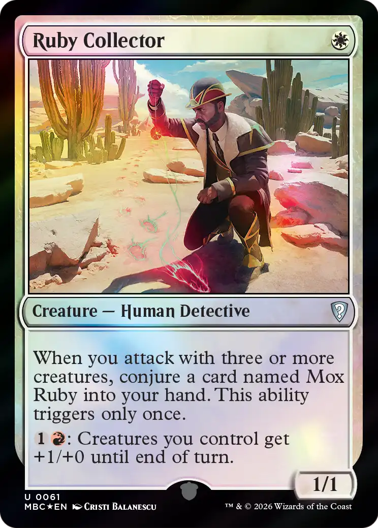 Ruby Collector [Mystery Booster: Commander Edition] | Exor Games Dartmouth