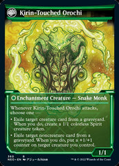 Teachings of the Kirin // Kirin-Touched Orochi (Showcase Soft Glow) [Kamigawa: Neon Dynasty] | Exor Games Dartmouth