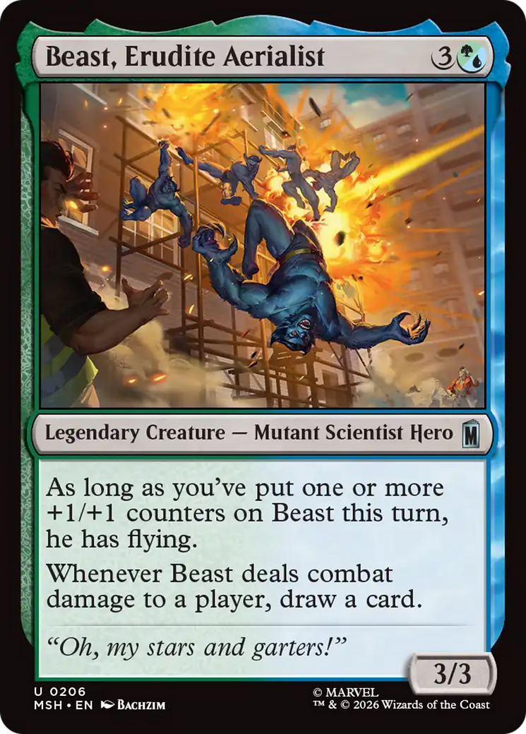 Beast, Erudite Aerialist [Marvel Super Heroes] | Exor Games Dartmouth