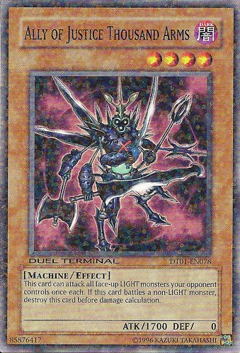 Ally of Justice Thousand Arms [DT01-EN078] Common | Exor Games Dartmouth