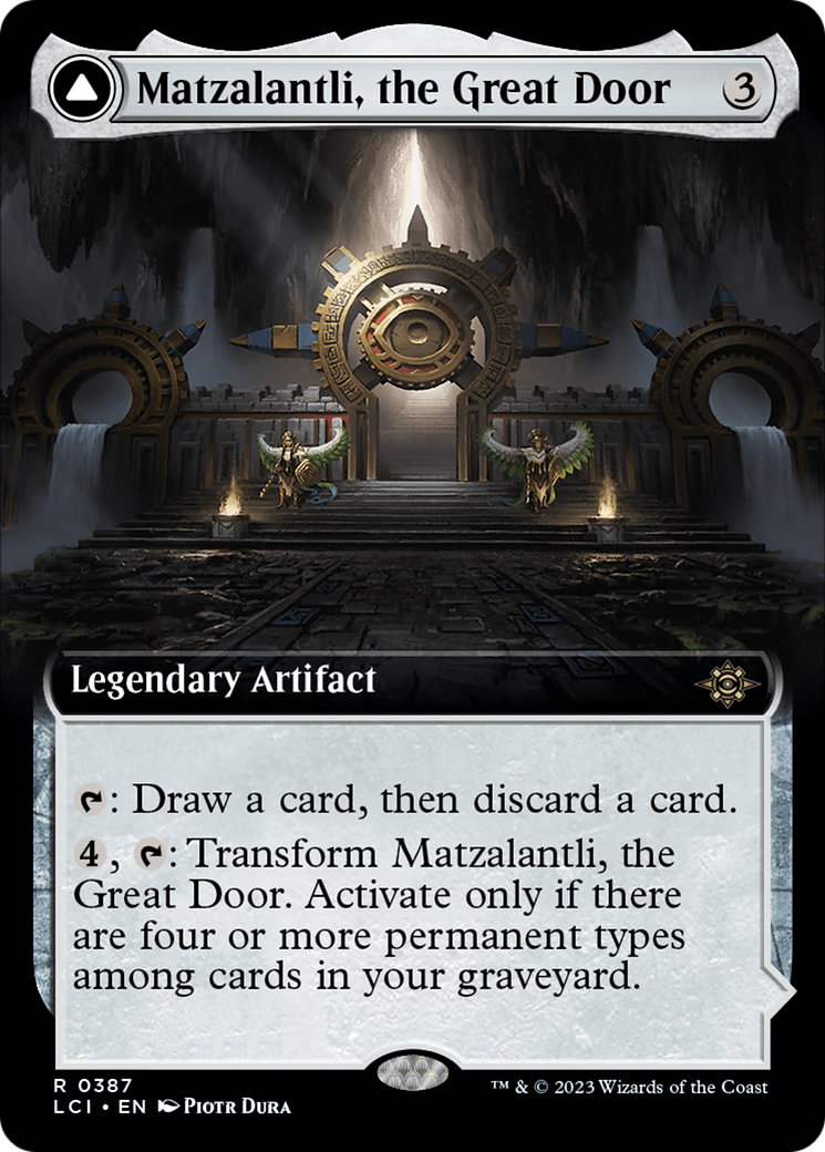 Matzalantli, the Great Door // The Core (Extended Art) [The Lost Caverns of Ixalan] | Exor Games Dartmouth