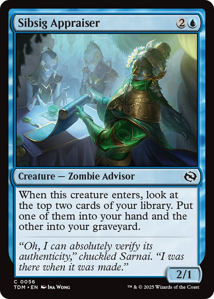 Sibsig Appraiser [Tarkir: Dragonstorm] | Exor Games Dartmouth