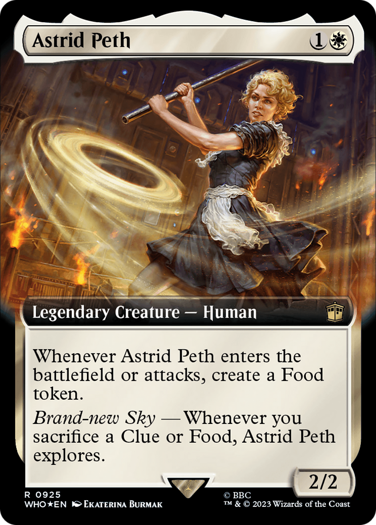 Astrid Peth (Extended Art) (Surge Foil) [Doctor Who] | Exor Games Dartmouth