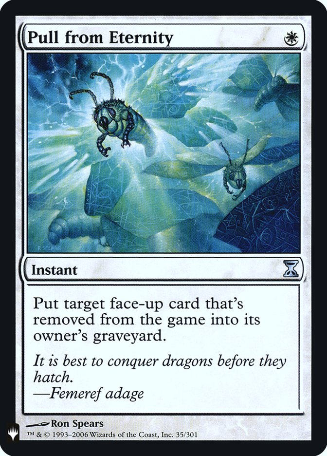 Pull from Eternity [Mystery Booster] | Exor Games Dartmouth
