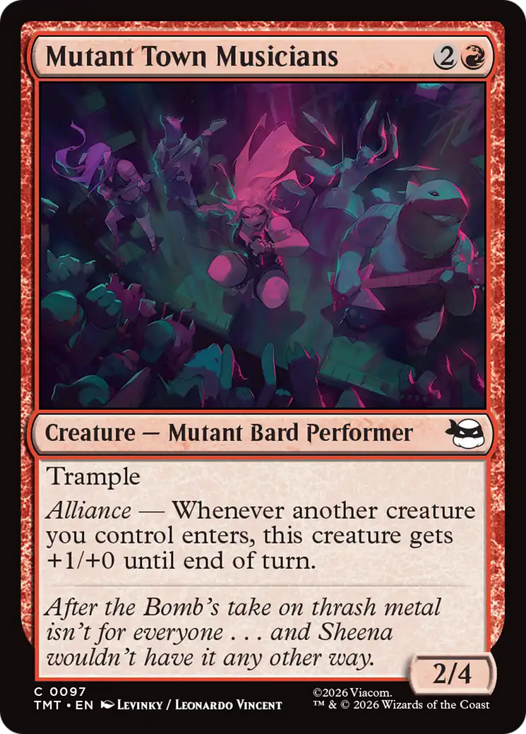 Mutant Town Musicians [Teenage Mutant Ninja Turtles] | Exor Games Dartmouth