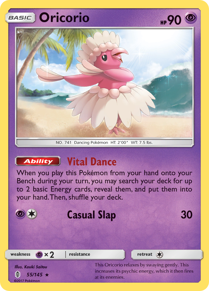 Oricorio (55/145) [Sun & Moon: Guardians Rising] | Exor Games Dartmouth