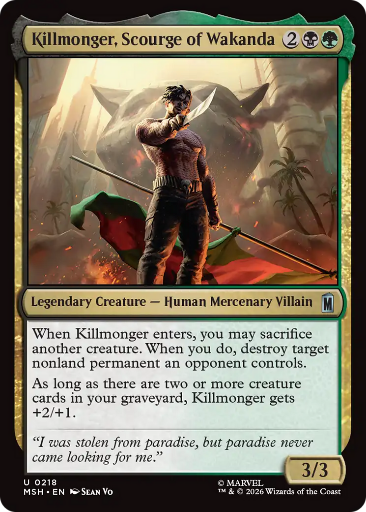 Killmonger, Scourge of Wakanda [Marvel Super Heroes] | Exor Games Dartmouth