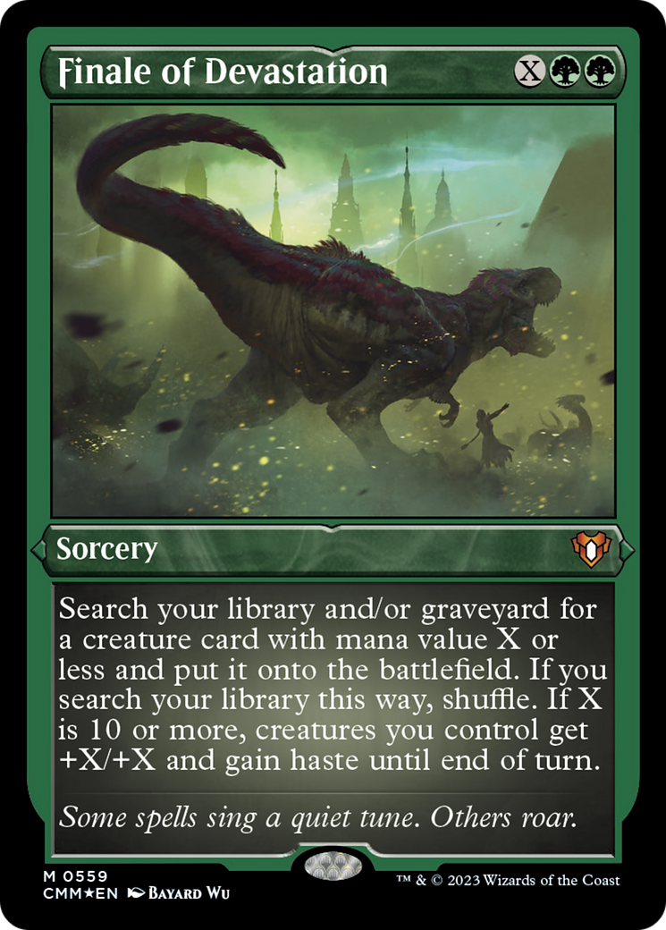 Finale of Devastation (Foil Etched) [Commander Masters] | Exor Games Dartmouth