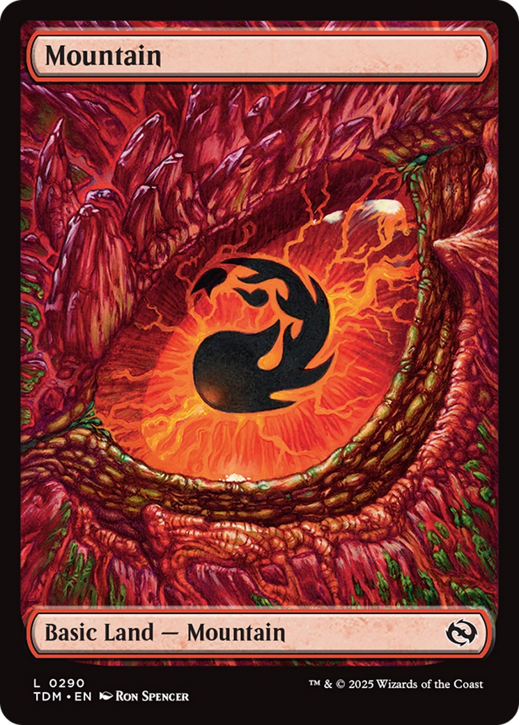 Mountain (0290) [Tarkir: Dragonstorm] | Exor Games Dartmouth