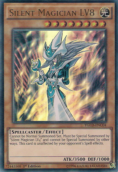 Silent Magician LV8 [YGLD-ENC04] Ultra Rare | Exor Games Dartmouth