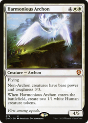 Harmonious Archon [Phyrexia: All Will Be One Commander] | Exor Games Dartmouth