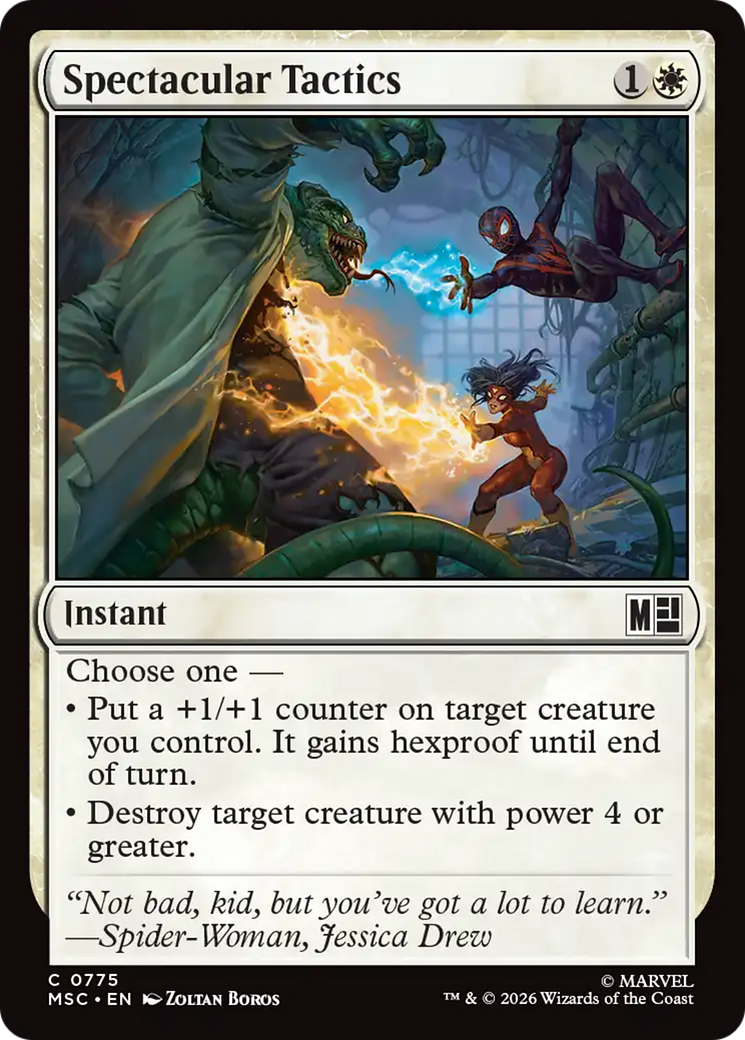 Spectacular Tactics [Marvel Super Heroes Commander] | Exor Games Dartmouth