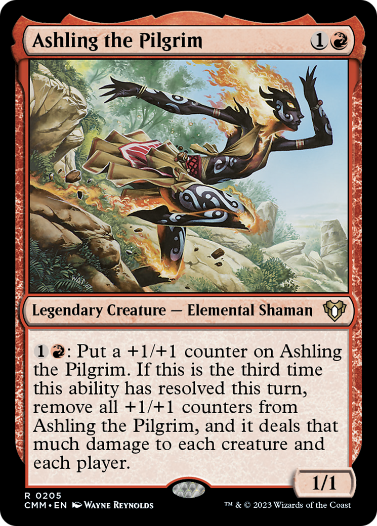 Ashling the Pilgrim [Commander Masters] | Exor Games Dartmouth