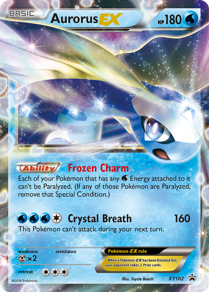 Aurorus EX (XY102) [XY: Black Star Promos] | Exor Games Dartmouth