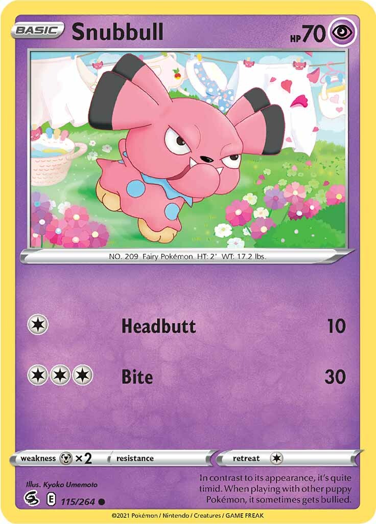 Snubbull (115/264) [Sword & Shield: Fusion Strike] | Exor Games Dartmouth