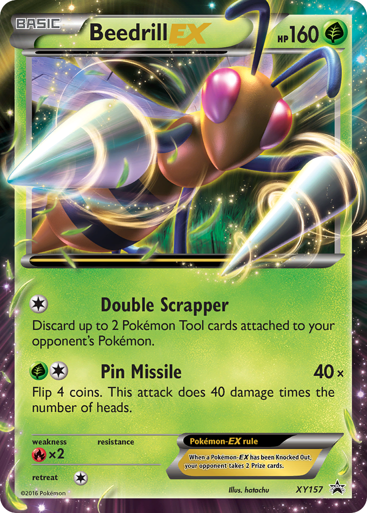 Beedrill EX (XY157) [XY: Black Star Promos] | Exor Games Dartmouth