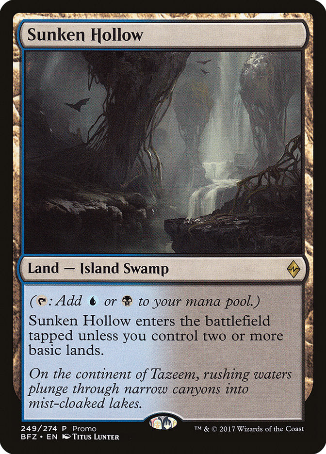 Sunken Hollow (Promo) [Standard Showdown Promos] | Exor Games Dartmouth