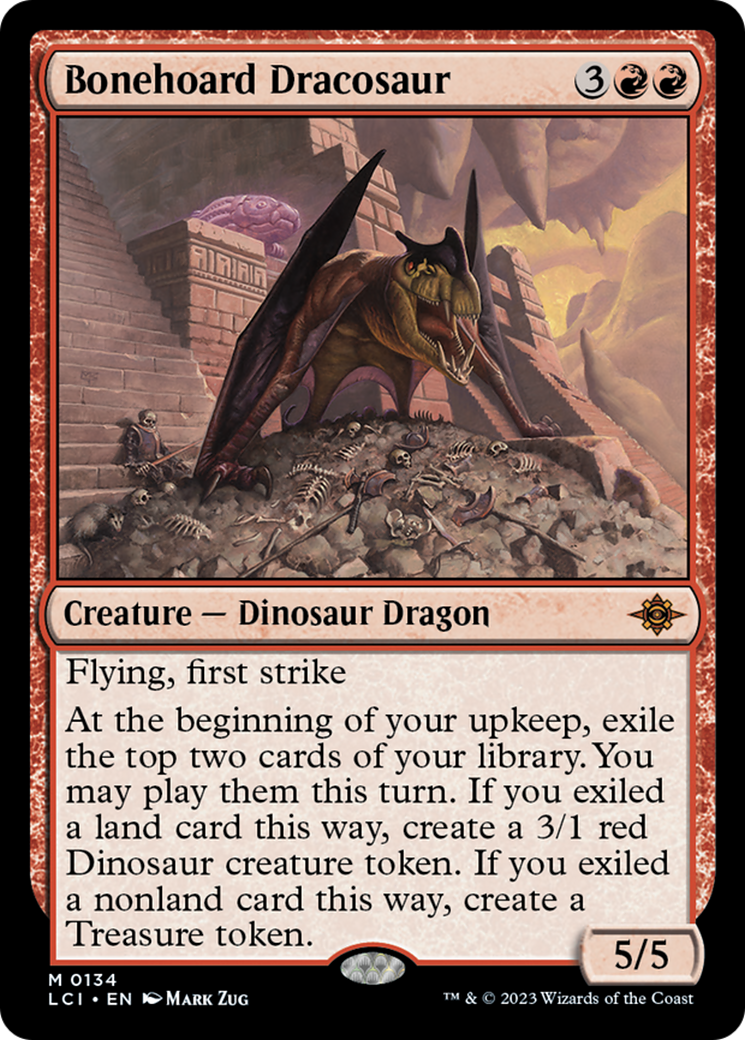 Bonehoard Dracosaur [The Lost Caverns of Ixalan] | Exor Games Dartmouth