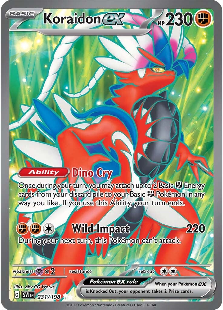 Koraidon ex (231/198) [Scarlet & Violet: Base Set] | Exor Games Dartmouth