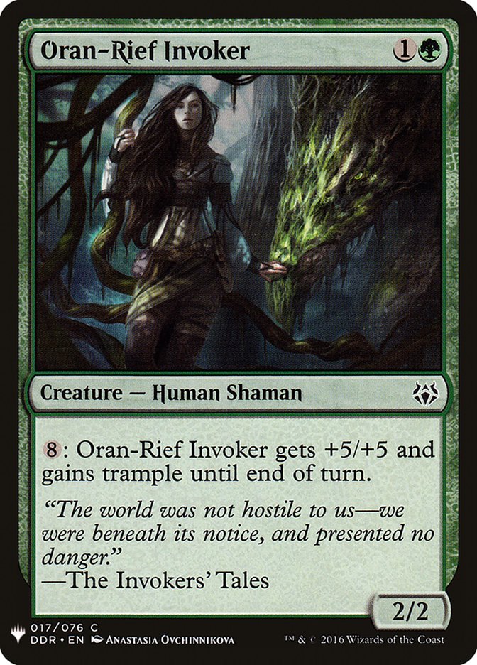 Oran-Rief Invoker [Mystery Booster] | Exor Games Dartmouth