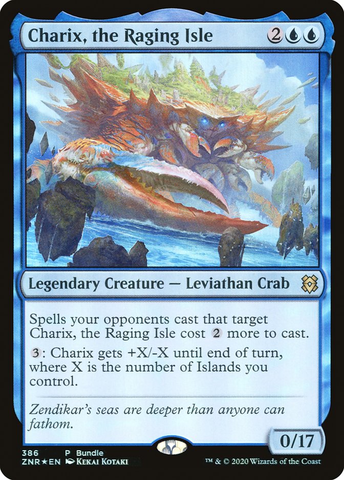 Charix, the Raging Isle (386) [Zendikar Rising Promos] | Exor Games Dartmouth