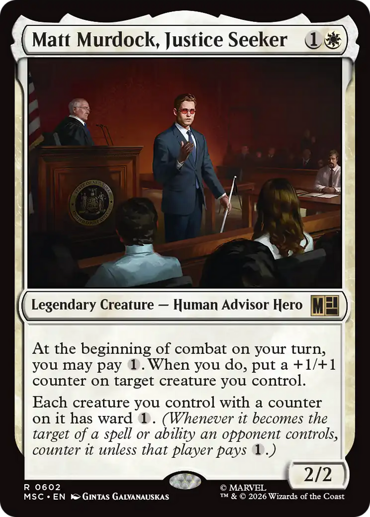 Matt Murdock, Justice Seeker [Marvel Super Heroes Commander] | Exor Games Dartmouth