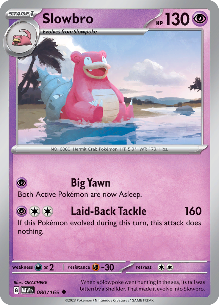 Slowbro (080/165) [Scarlet & Violet: 151] | Exor Games Dartmouth