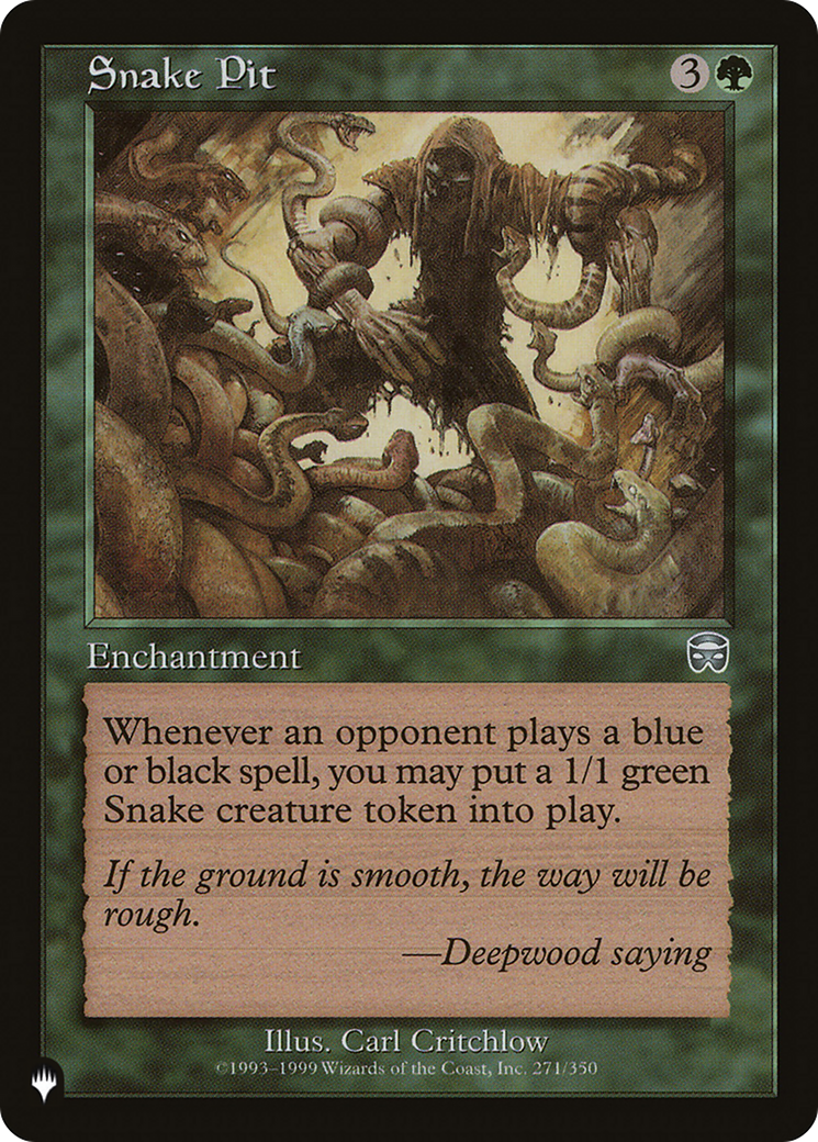 Snake Pit [The List] | Exor Games Dartmouth