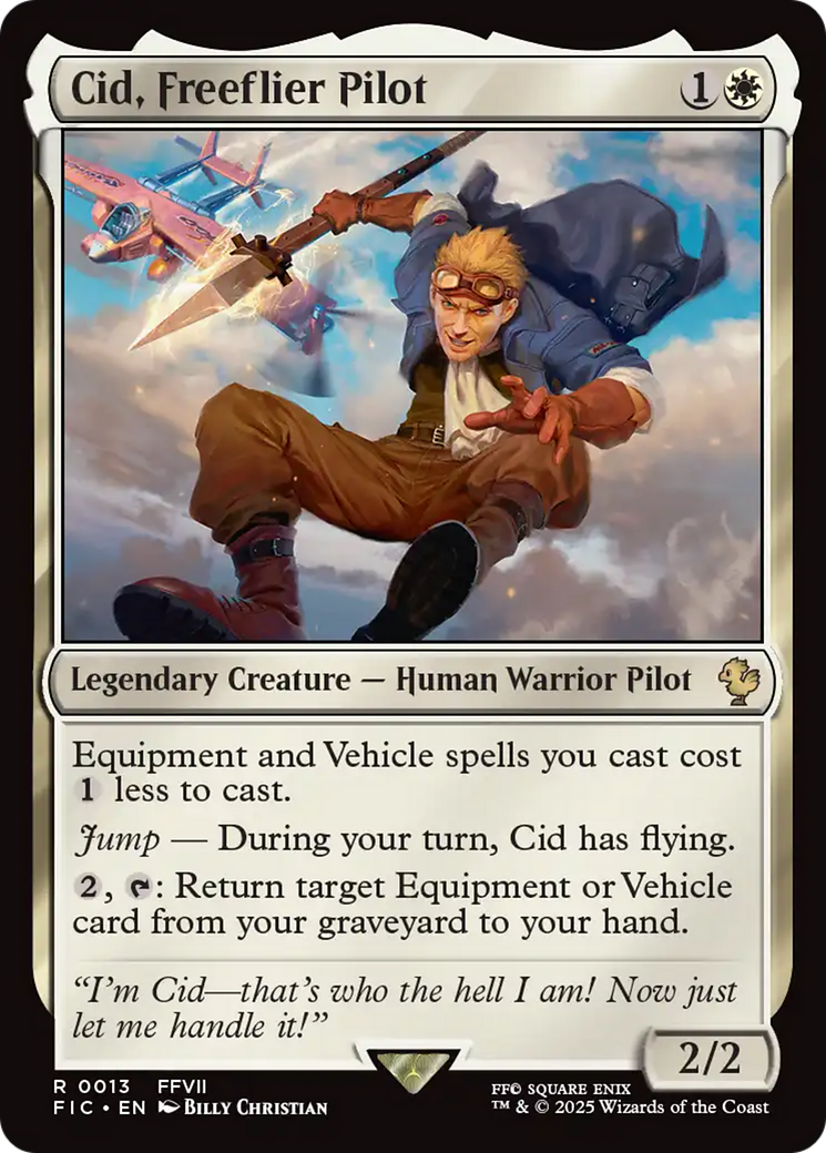 Cid, Freeflier Pilot [FINAL FANTASY Commander] | Exor Games Dartmouth