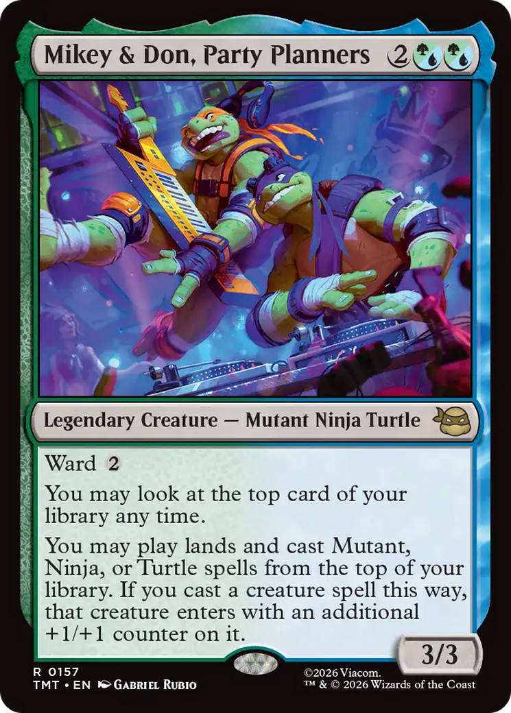 Mikey & Don, Party Planners [Teenage Mutant Ninja Turtles] | Exor Games Dartmouth