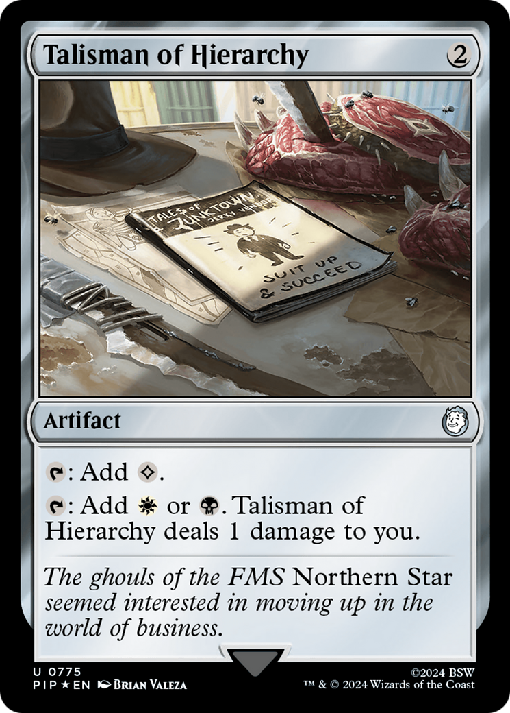 Talisman of Hierarchy (Surge Foil) [Fallout] | Exor Games Dartmouth