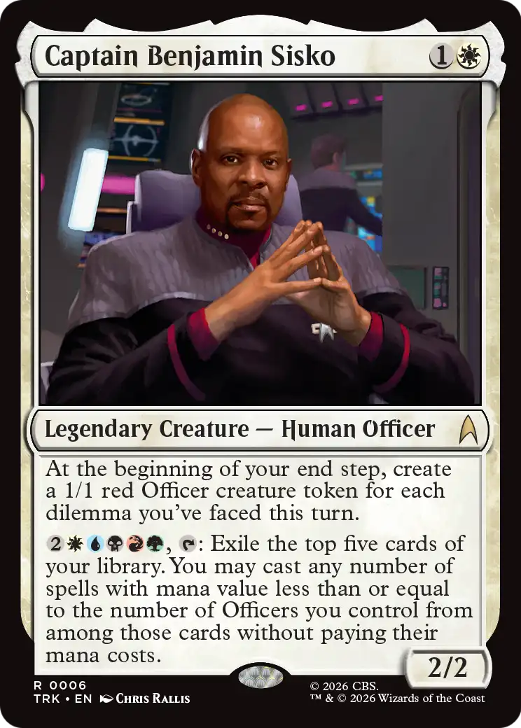 Captain Benjamin Sisko [Star Trek] | Exor Games Dartmouth