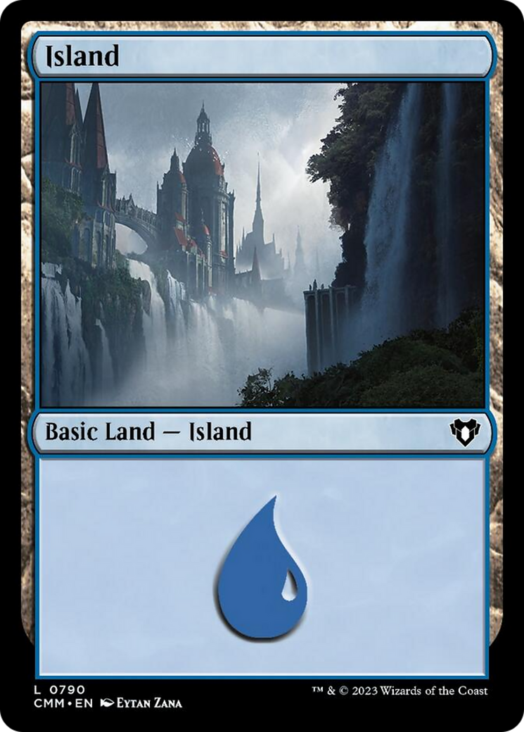 Island (790) [Commander Masters] | Exor Games Dartmouth