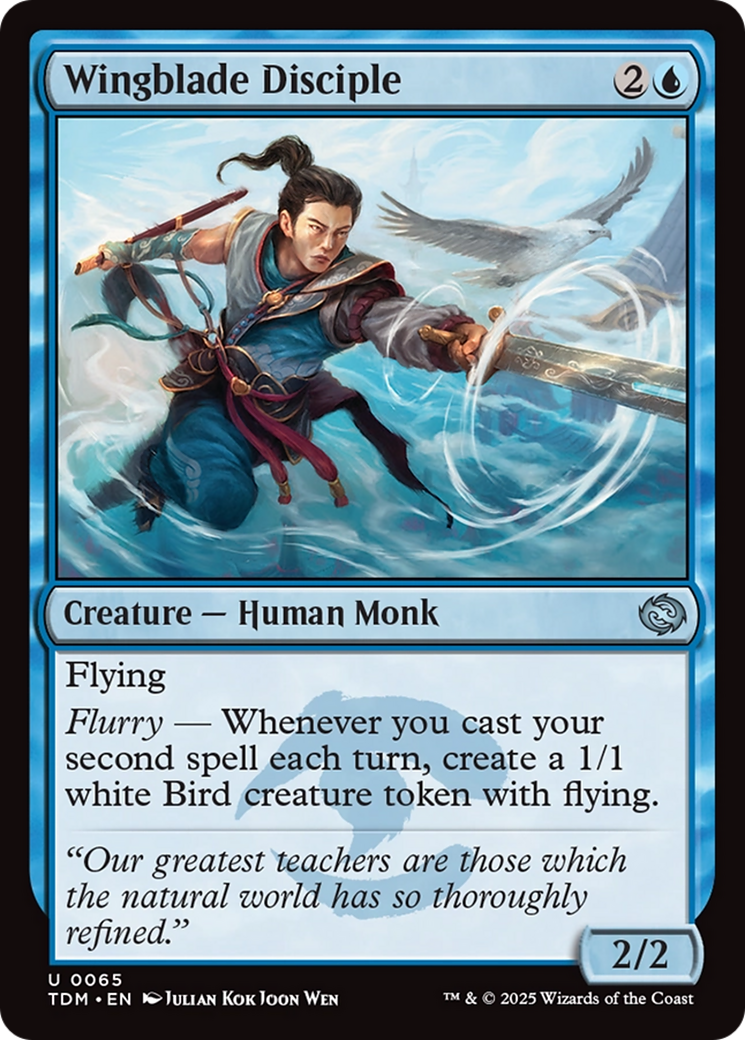 Wingblade Disciple [Tarkir: Dragonstorm] | Exor Games Dartmouth