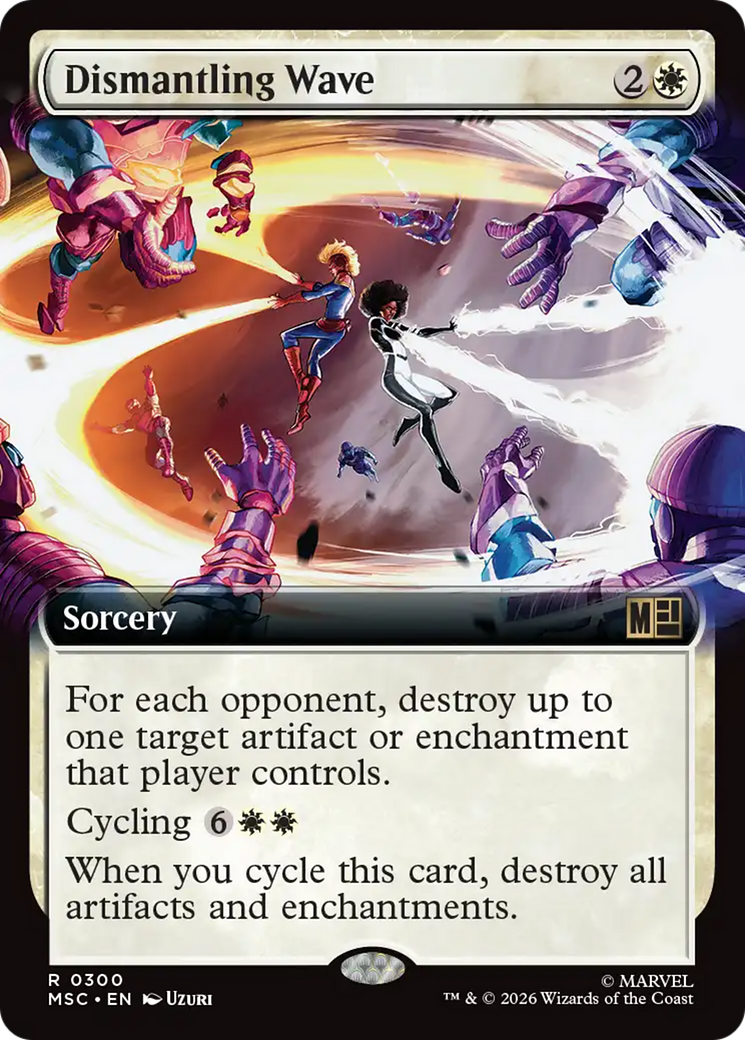 Dismantling Wave (Extended Art) [Marvel Super Heroes Commander] | Exor Games Dartmouth