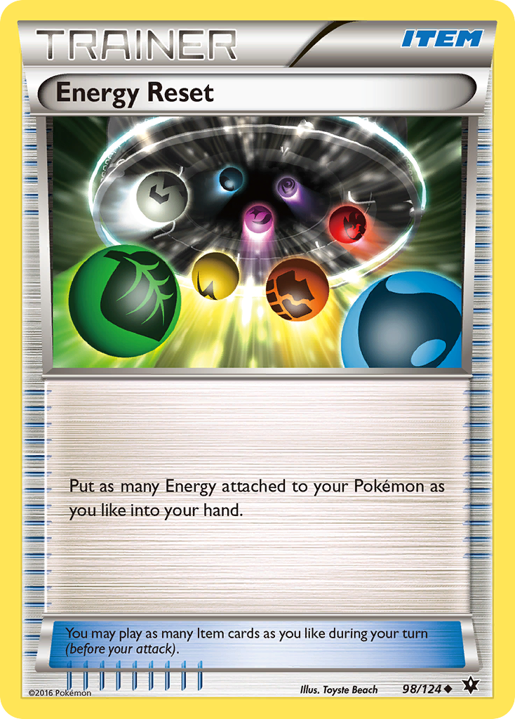 Energy Reset (98/124) [XY: Fates Collide] | Exor Games Dartmouth