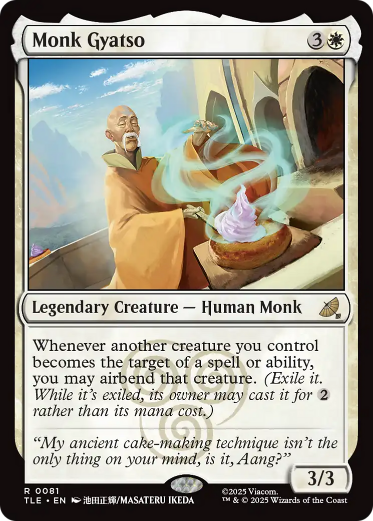 Monk Gyatso [Avatar: The Last Airbender: Eternal-Legal] | Exor Games Dartmouth