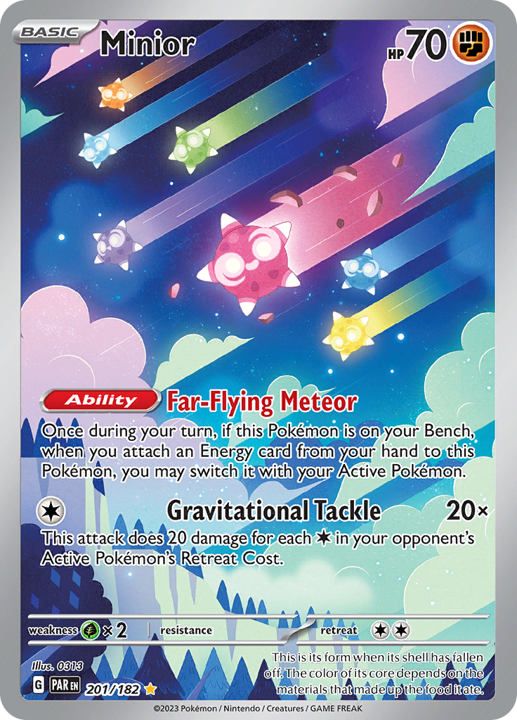 Minior (201/182) [Scarlet & Violet: Paradox Rift] | Exor Games Dartmouth